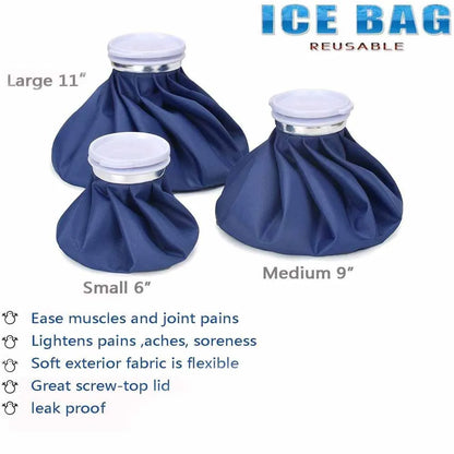 Professional Ice Bag Bandage with Reusable Ice Bag