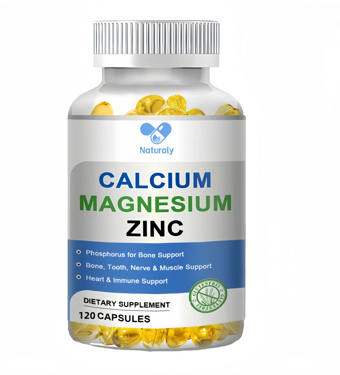 Calcium, Magnesium & Zinc Capsules