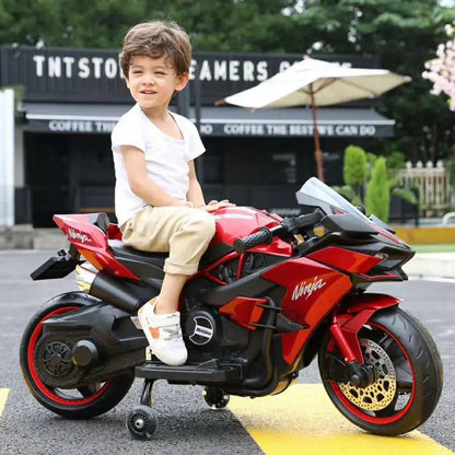 Children's Electric Motorcycle (LED Wheels)