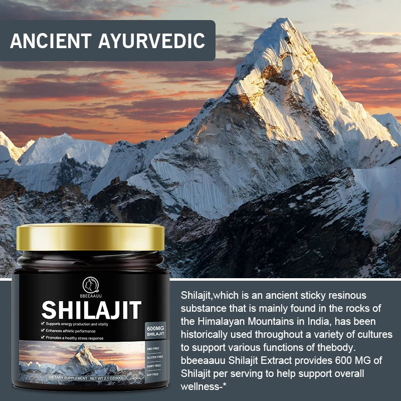 Shilajit Resin & Liquid Drops