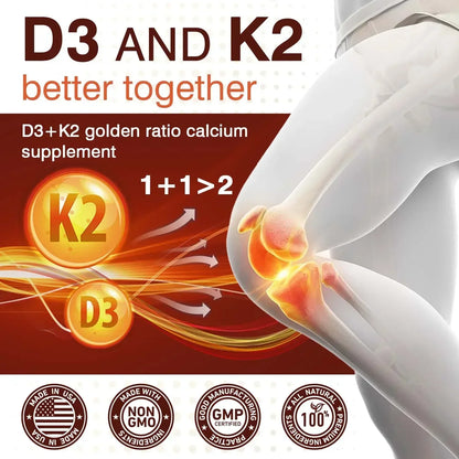 Vitamin D3 & K2 with Virgin Coconut Oil