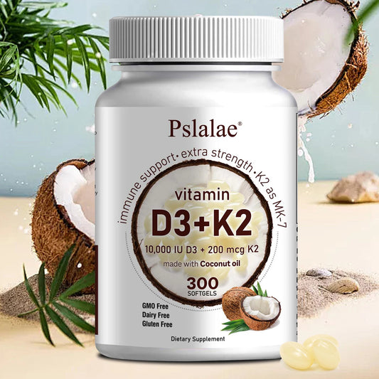 Vitamin D3 & K2 with Virgin Coconut Oil (Only Available in Canada)