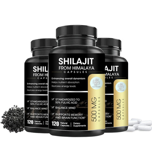 Shilajit Capsules With Ginseng