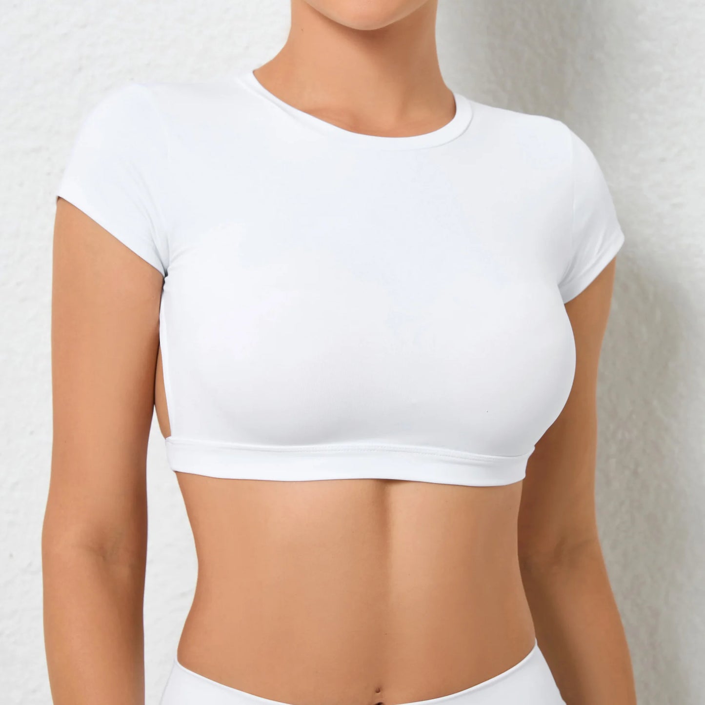 Women's Backless Crop Top