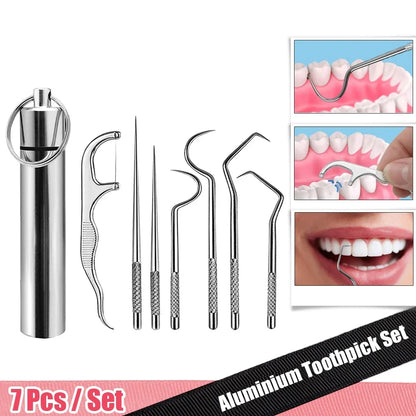 Toothpick Set "Stainless Steel"