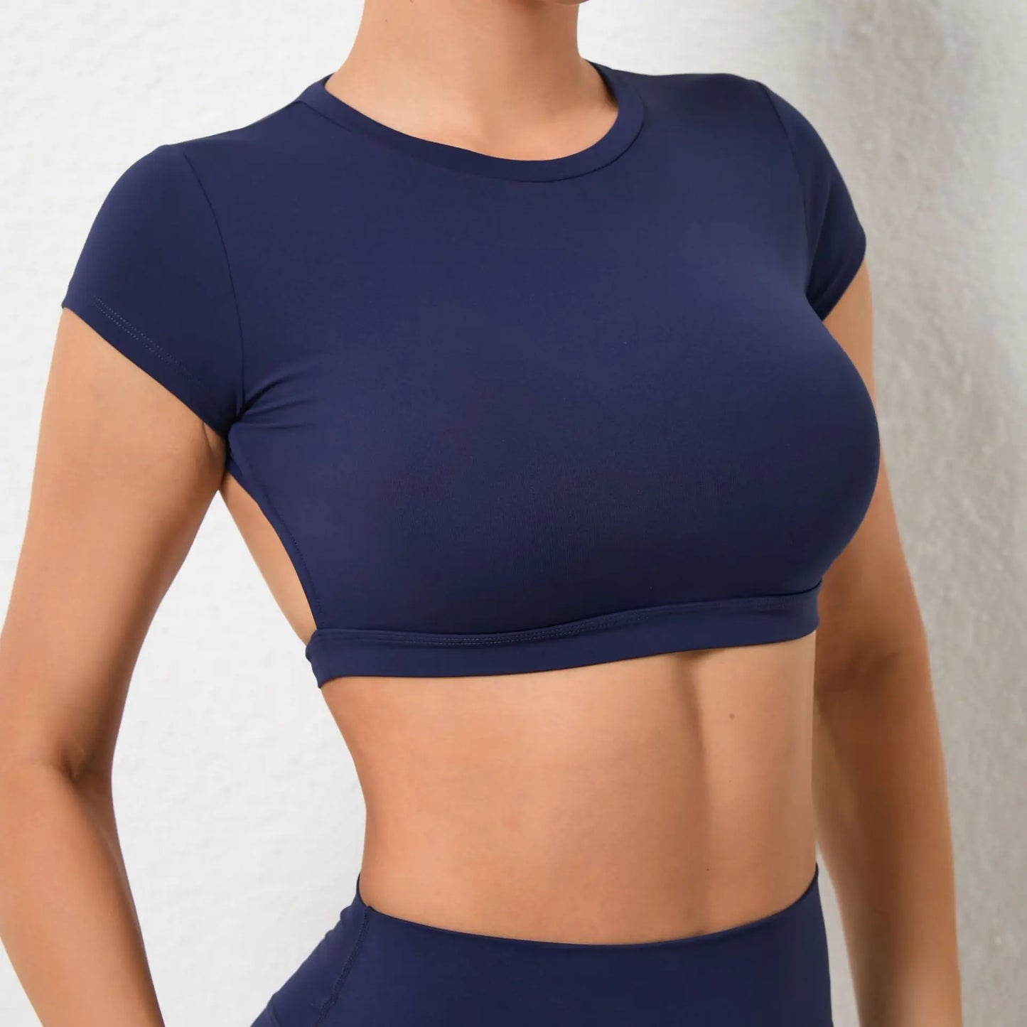 Women's Backless Crop Top