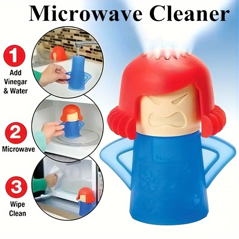 Microwave Steam Cleaner 'Angry Mama"