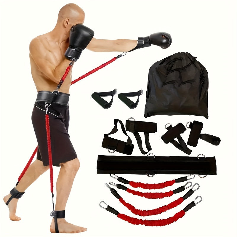 Heavy Duty Boxing Resistance Bands Set