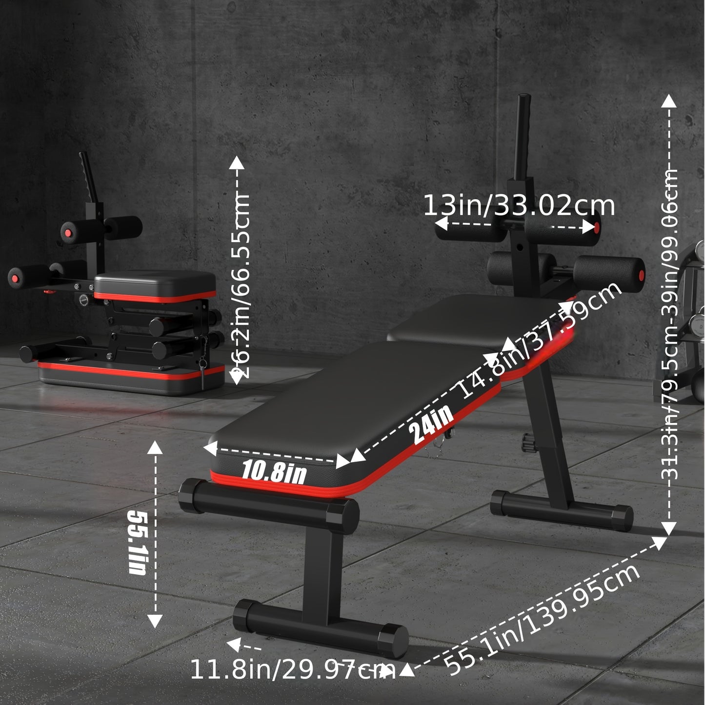 Soges Sit-Up & Exercise Bench