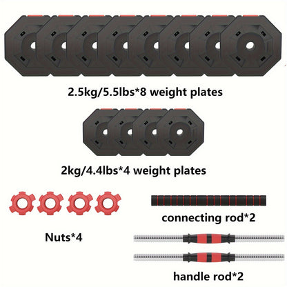 Adjustable Dumbbell Set - 55lb or 66lb