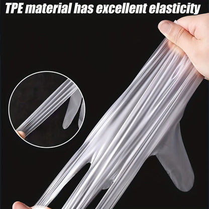 TPE Disposable Gloves - 100 pcs